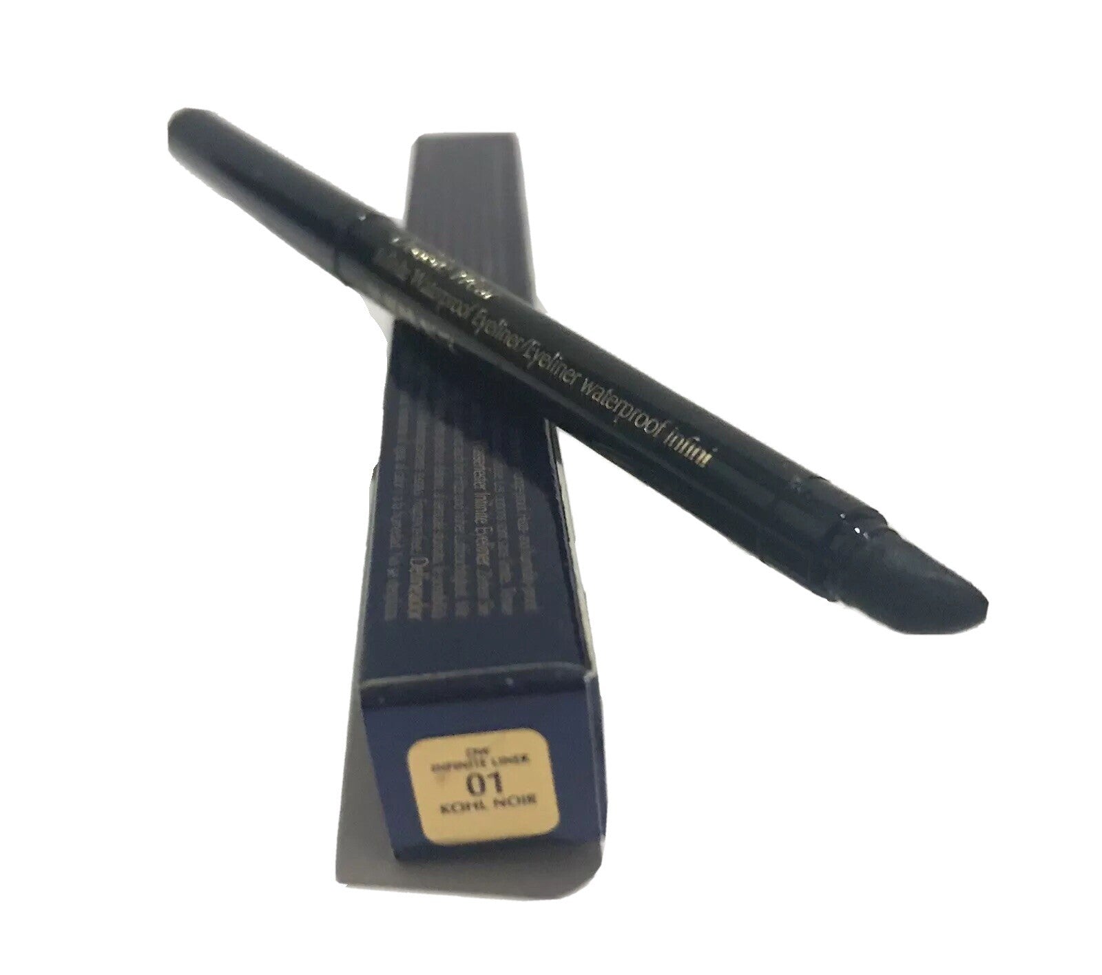 Estee Lauder Double Wear Infinite Waterproof Kohl Noir 01 Eyeliner Full Size NIB1