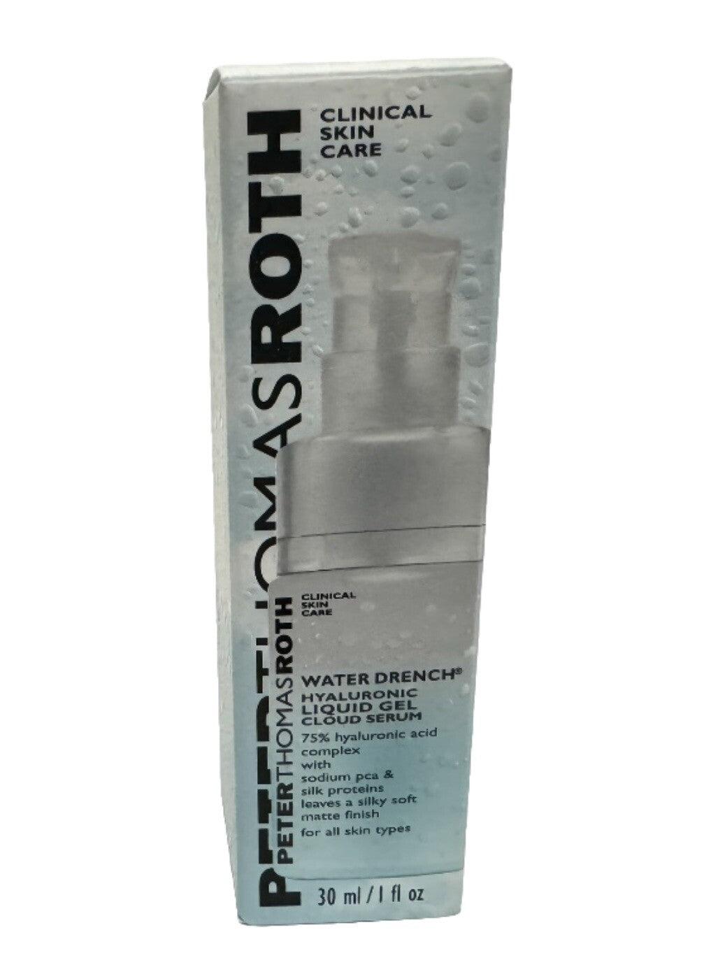 Peter Thomas Roth Water Drench Hyaluronic Liquid Gel Cloud Serum 1 oz 30ml NIB2