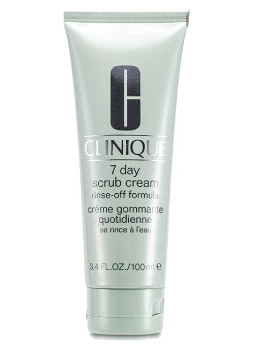 Clinique 7 Day Scrub Cream Rinse-Off Formula 3.4 oz/100ml New0