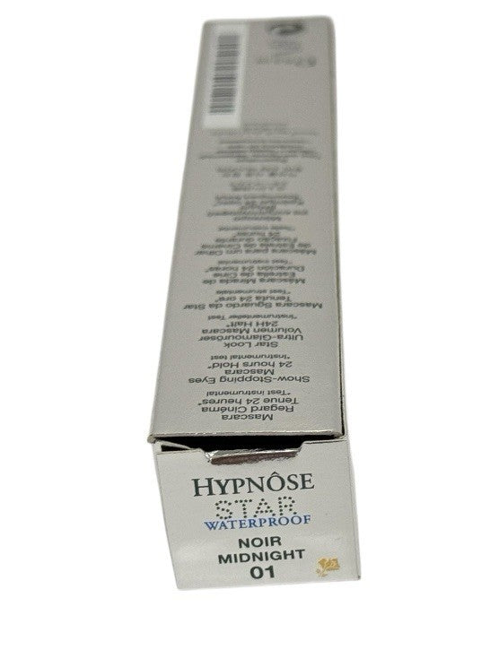 Lancome Hypnose Star Waterproof  Mascara - # 01 Midnight Noir 0.21oz/6.5ml NIB2
