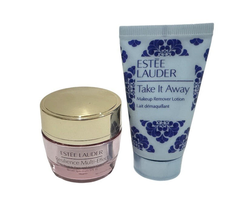 Estee Lauder Resilience Multi-Effect Face & Neck W/ Makeup Remover Lotion NWOB0