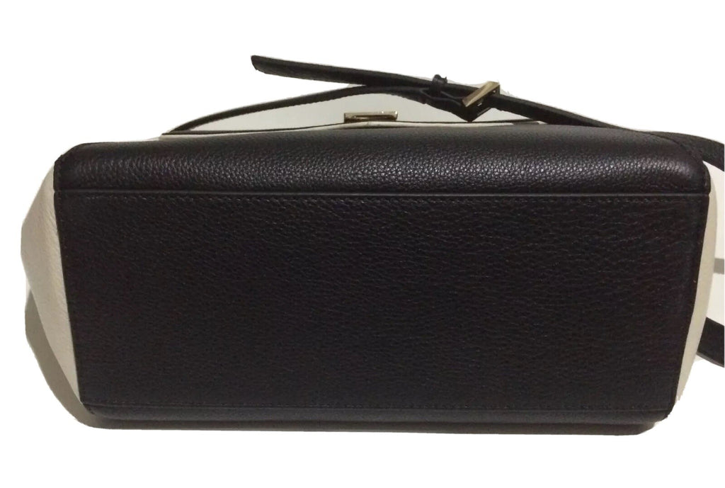 Kate Spade LAUREL WELLESLEY PLACE Blk/Porcelain Satchel Bag. WKRU3109 New W/tag9