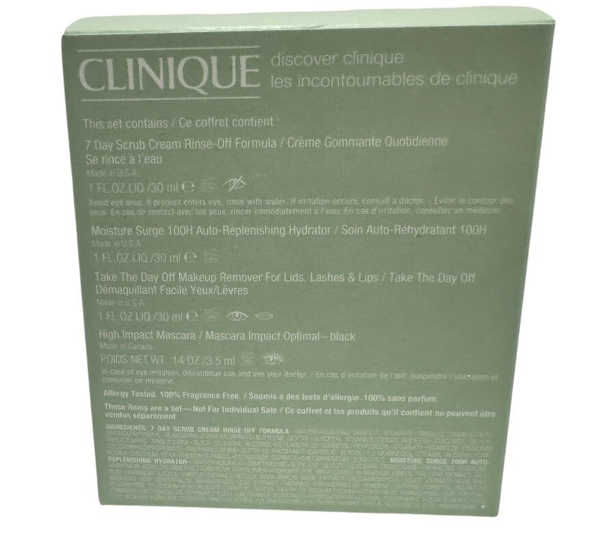 Clinique  4-Pcs Set Discover Clinique NIB Free Shipping7