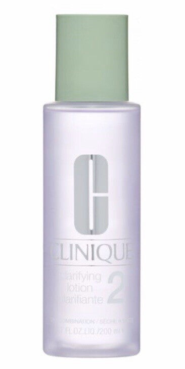 Clinique Clarifying Lotion 2 ~ 200ml/6.7oz ~ Dry Combination Skin NEW0