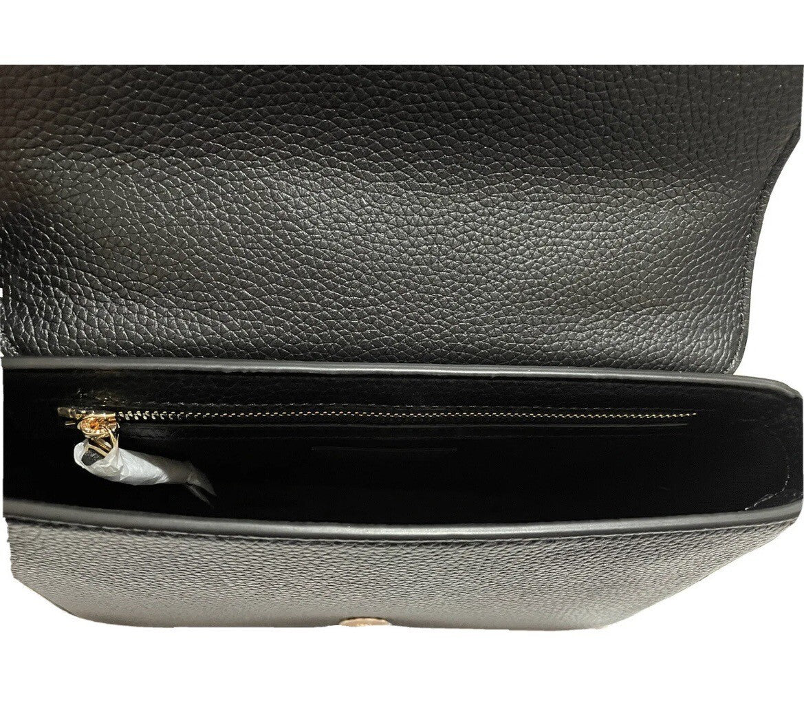 Tory Burch Carter Pebbled Leather Adjustable Chain Shoulder Bag Handbag New Tag3