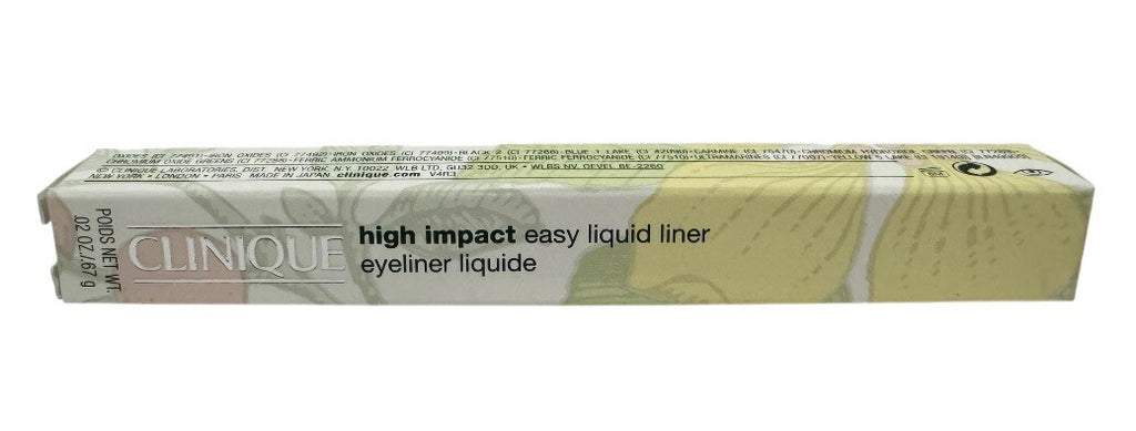 Clinique High Impact Easy Liquid Liner - 01 Black 0.67G/0.02Oz New In Box2