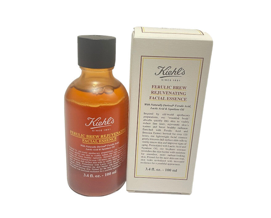 Kiehls Ferulic Brew Rejuvenating Facial Essence 3.4 OZ New In Box0