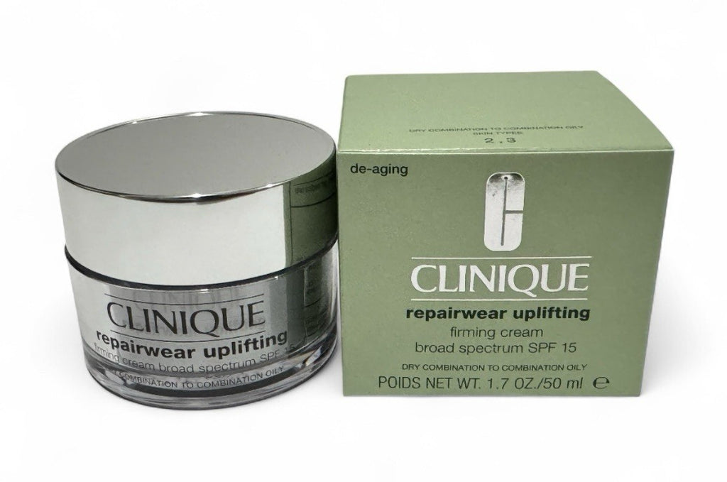 Clinique Repairwear Uplifting Firming Cream SPF 15 1.7oz Dry To Oily Comb. NIB0