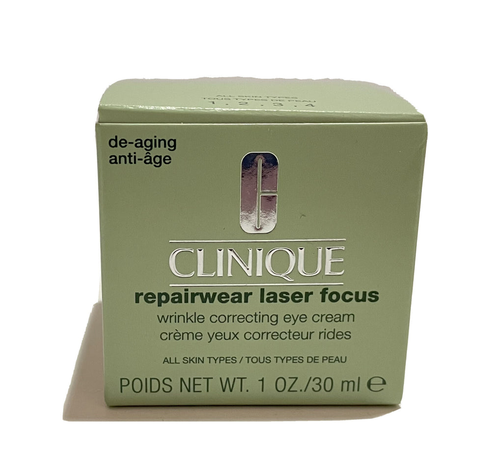 Clinique Repairwear Laser Focus Wrinkle Correcting Eye Cream 1oz New Boxed2