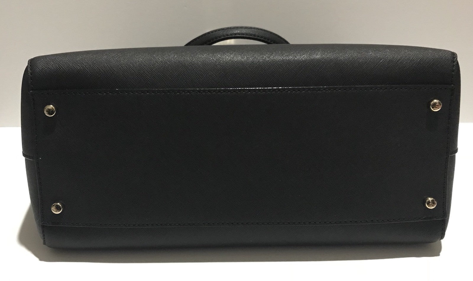 NWT Kate Spade Laurel Way Leighann Black Leather Satchel Bag WKRU40935