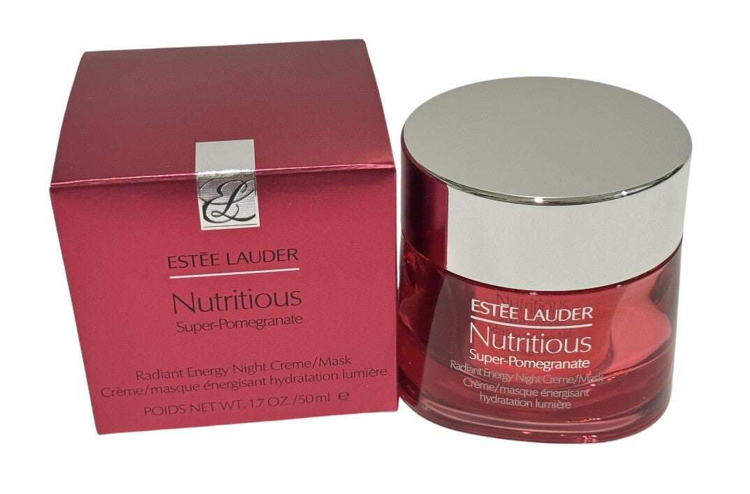 Estee Lauder Nutritious Super-Pomegranate Radiant Night Cream Mask 1.7 OZ NIB5