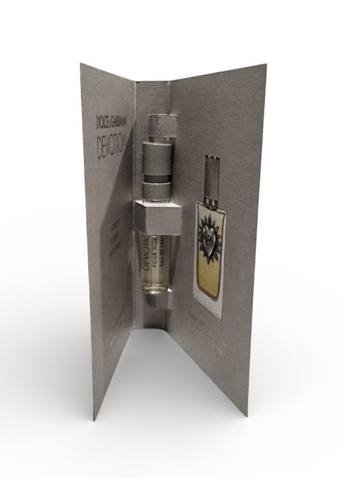 3X DOLCE & GABBANA DEVOTION Pour Homme EDP 1.5ml .05oz Carded SAMPLE  SPRAY VIAL1