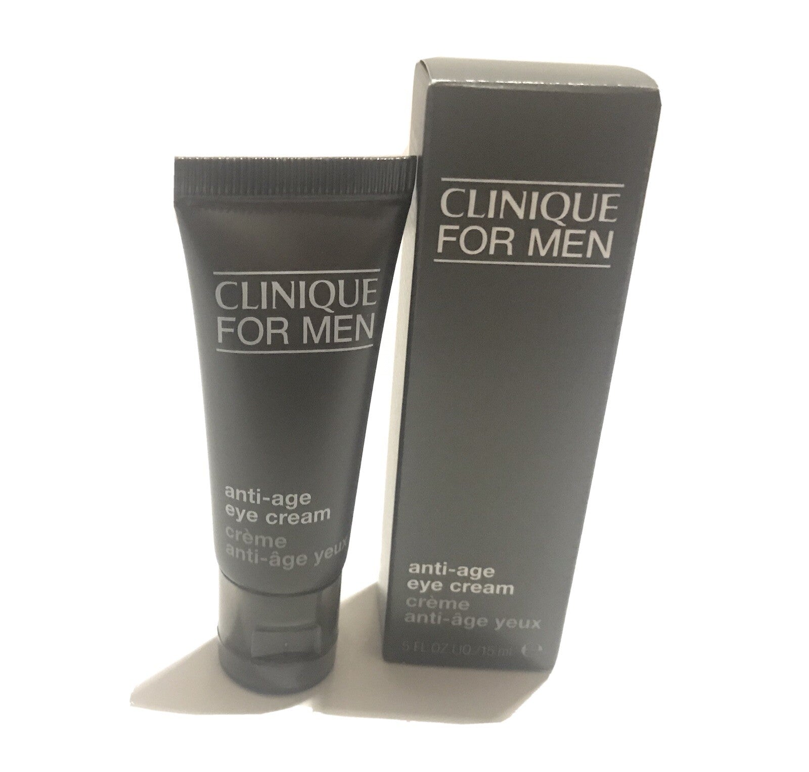 CLINIQUE FOR MEN ANTI-AGE EYE CREAM .50 OZ ( 15 ML) FULL SIZE NEW FRESH TUBE !0