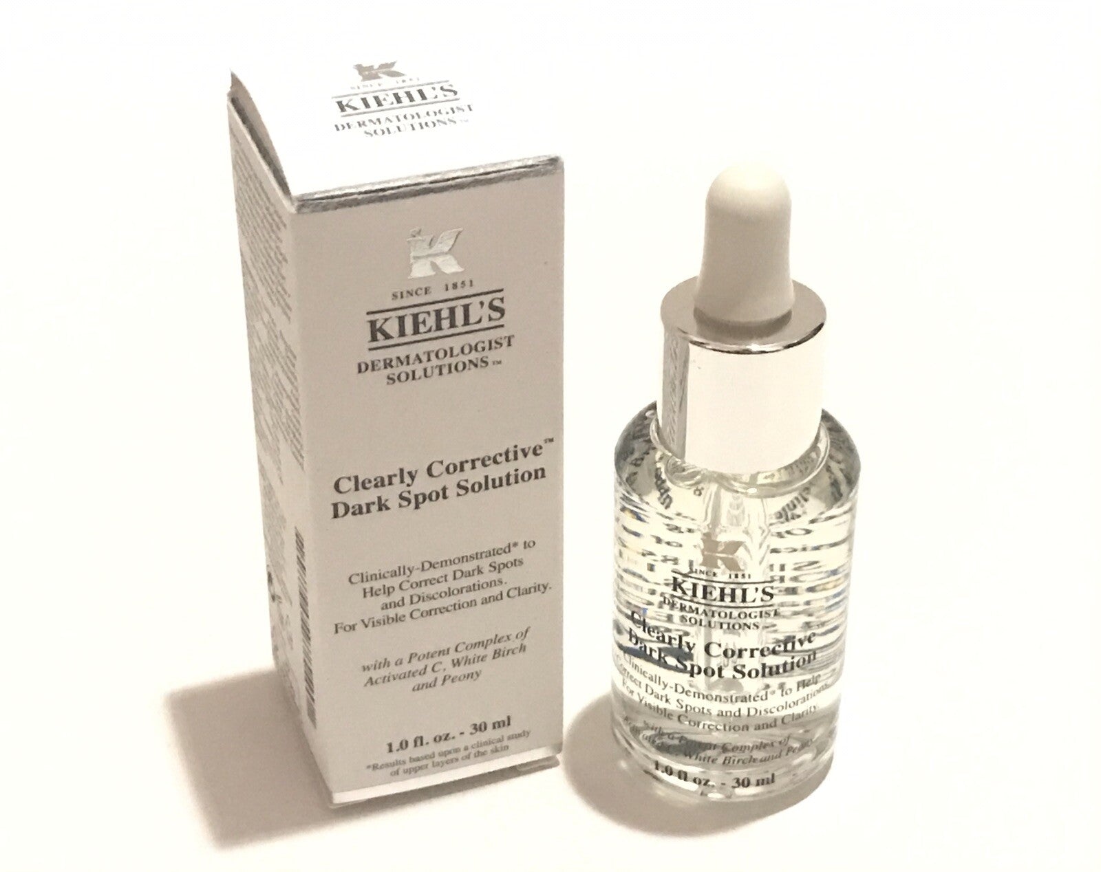 Kiehls Clearly Corrective Dark Spot Solution - 1oz/30ml New in Box0