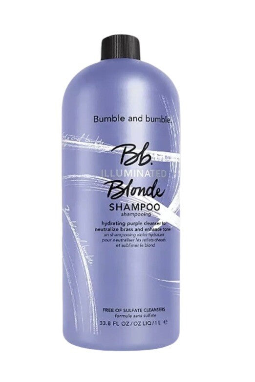Bumble and bumble Bb Illuminated Blonde Shampoo 1Liter 33.8oz With Pump.  Sealed2