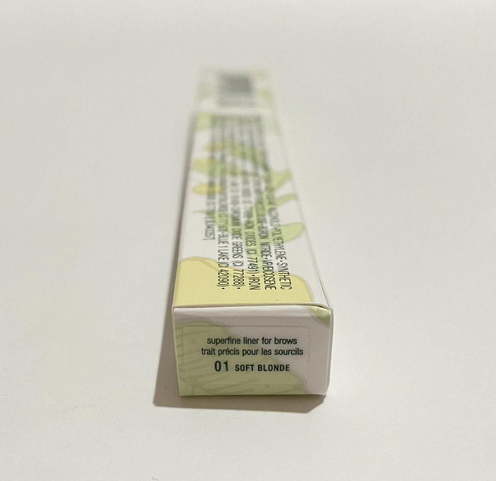 CLINIQUE Superfine Liner for Brows *01 SOFT BLONDE* / .002 oz / NIB1