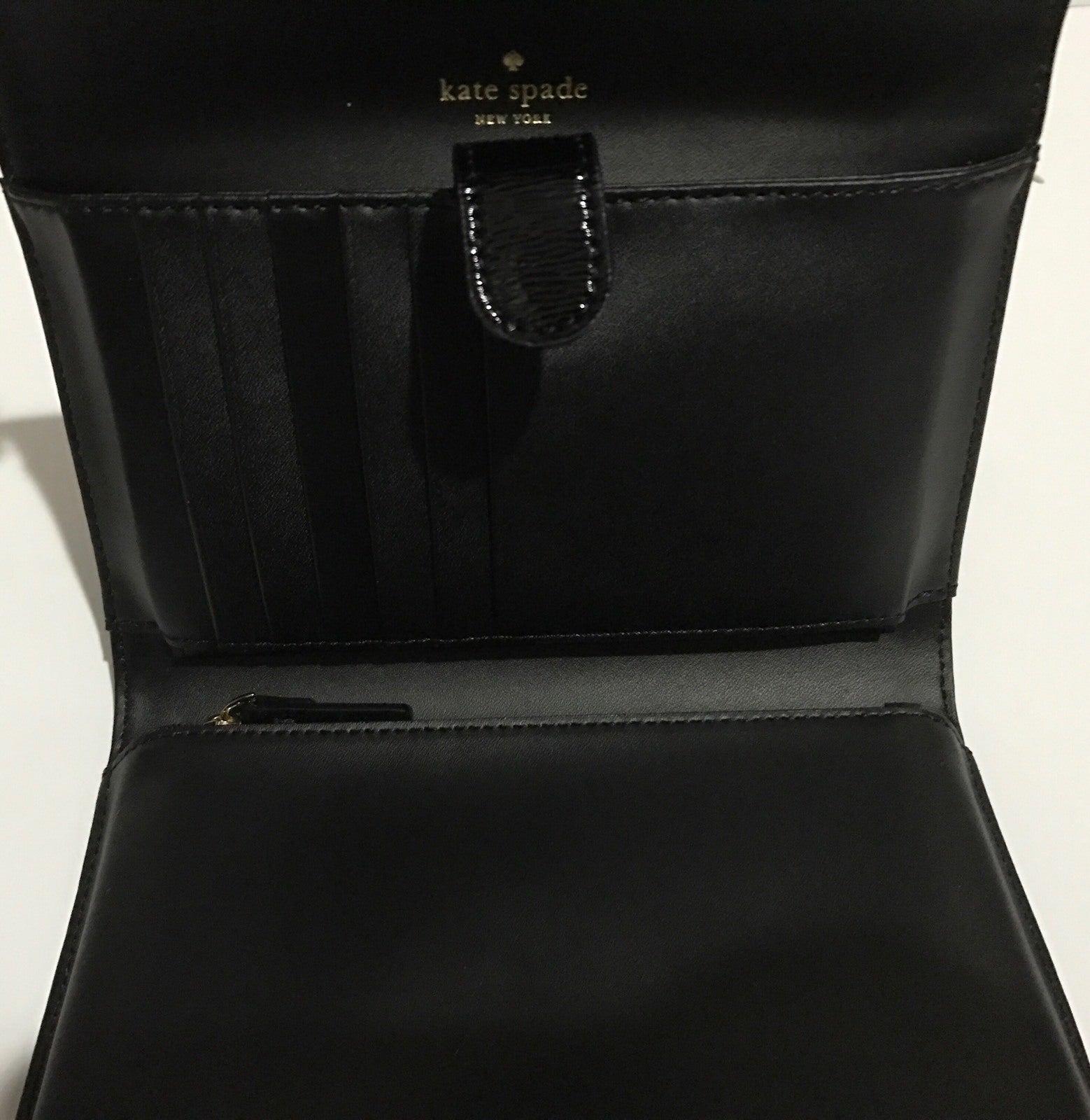 Kate Spade Bixby Place Winni Black Crossbody Bag WLRU2645 New w/tag6