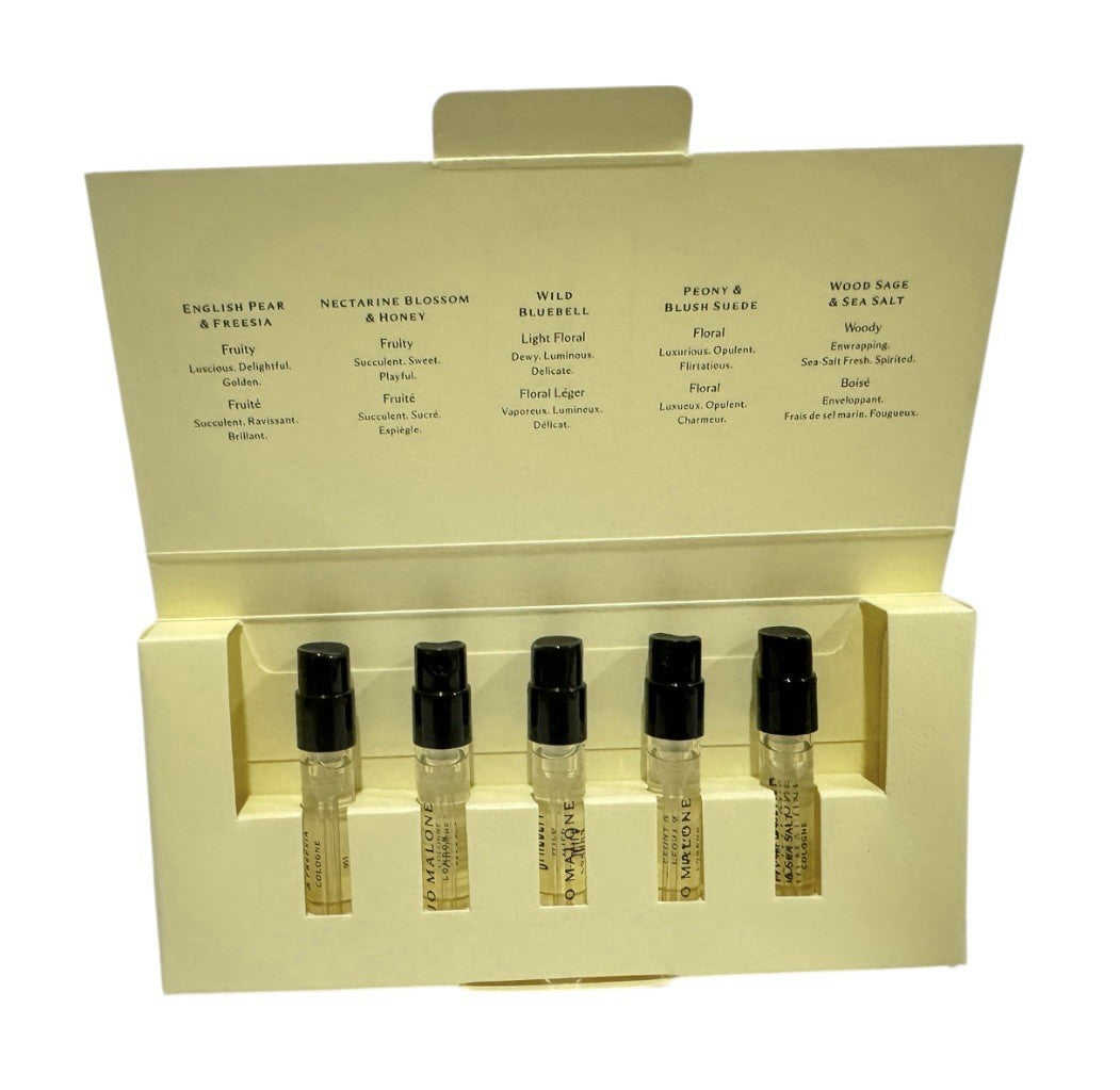 Jo Malone Cologne Discovery Set 5 x 1.5ml Assorted Authentic Travel Size New Box0