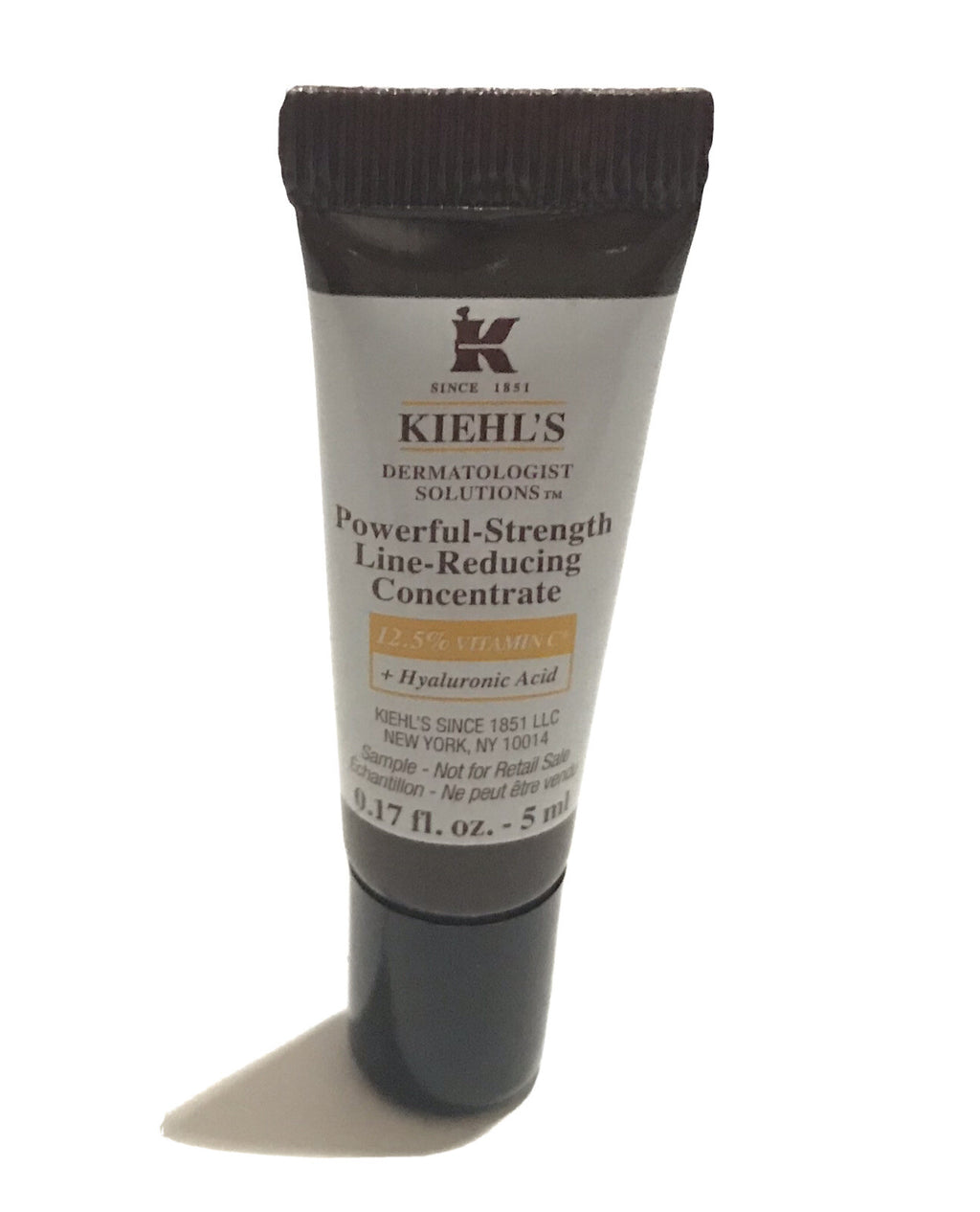 6X Kiehls Powerful Strength Line-Reducing Concentrate Travel Size 5mL/0.17oz New1