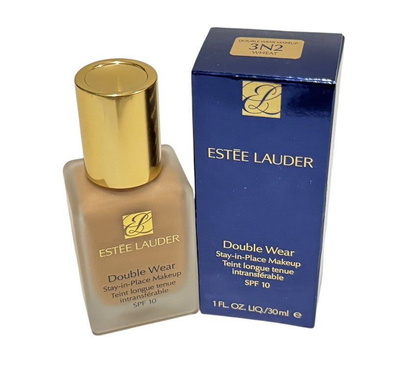 ESTEE LAUDER Double Wear Stay-in-Place Makeup SPF10 - 3N2 Wheat - 30mL - NIB0