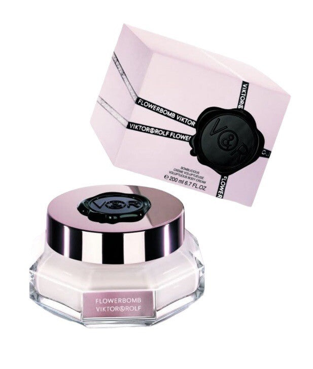 Flowerbomb Viktor & Rolf Bomblicious Voluptuous Body Cream 6.7 oz - Sealed Box0