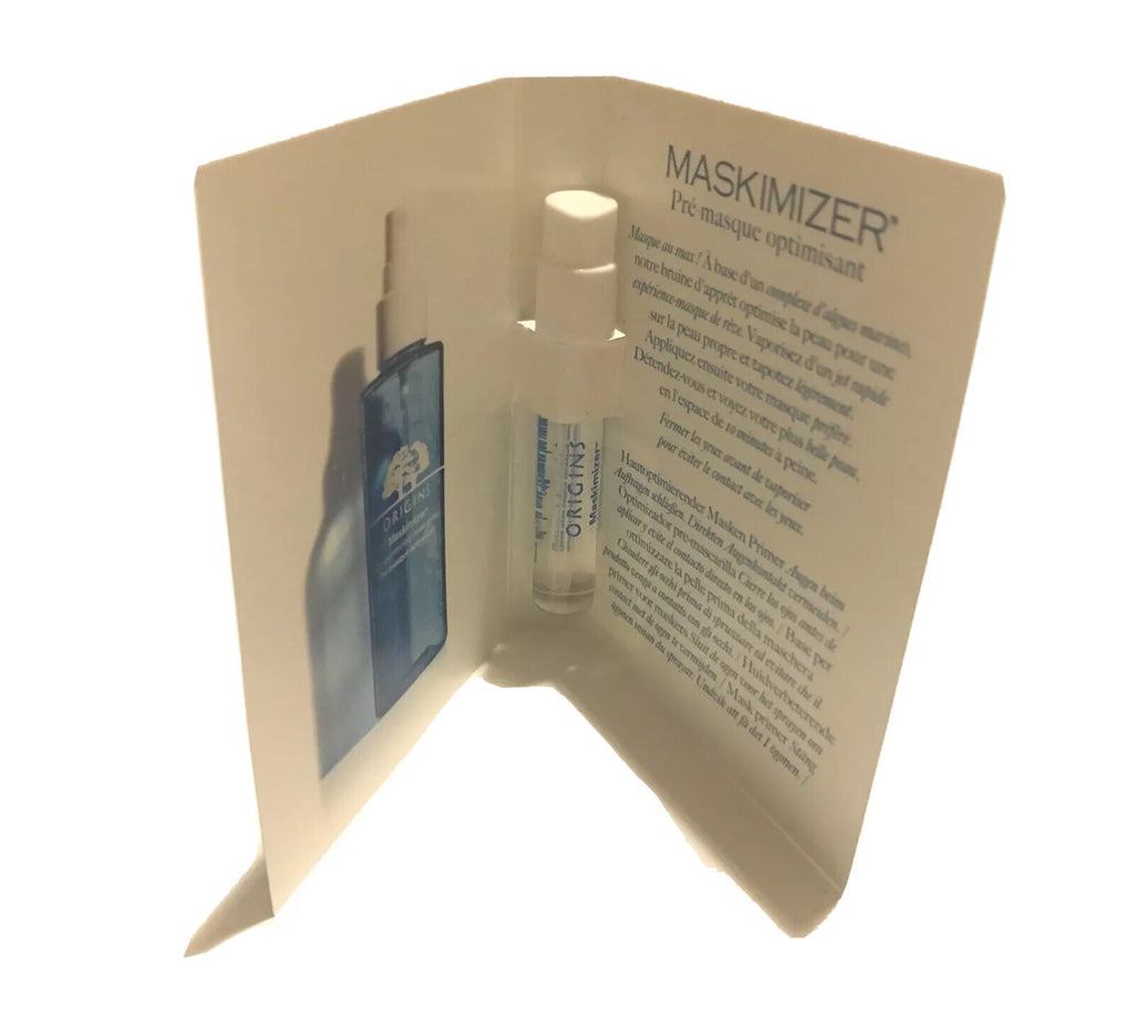 ORIGINS MASKIMIZER SKIN-OPTIMIZING MASK PRIMER 4 X Vials Spray New And Never Use1