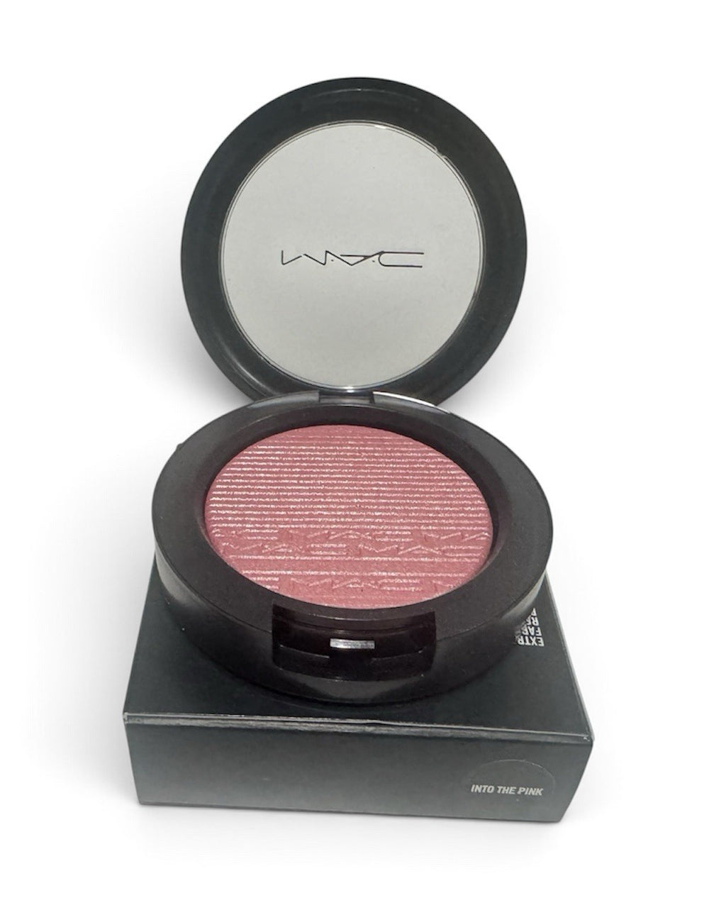 MAC Extra Dimension Blush INTO THE PINK Full Size 0.14 Oz Cheek Color New Boxed0