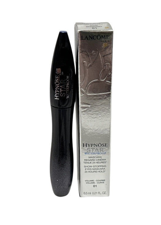 Lancome Hypnose Star Waterproof  Mascara - # 01 Midnight Noir 0.21oz/6.5ml NIB0