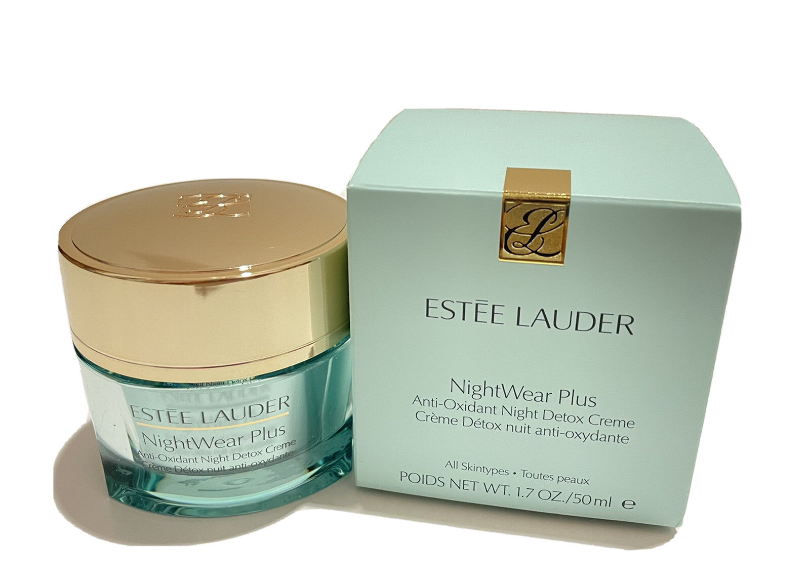 ESTEE LAUDER NightWear Plus Anti-Oxidant Night Detox Creme 1.7oz New In Box0