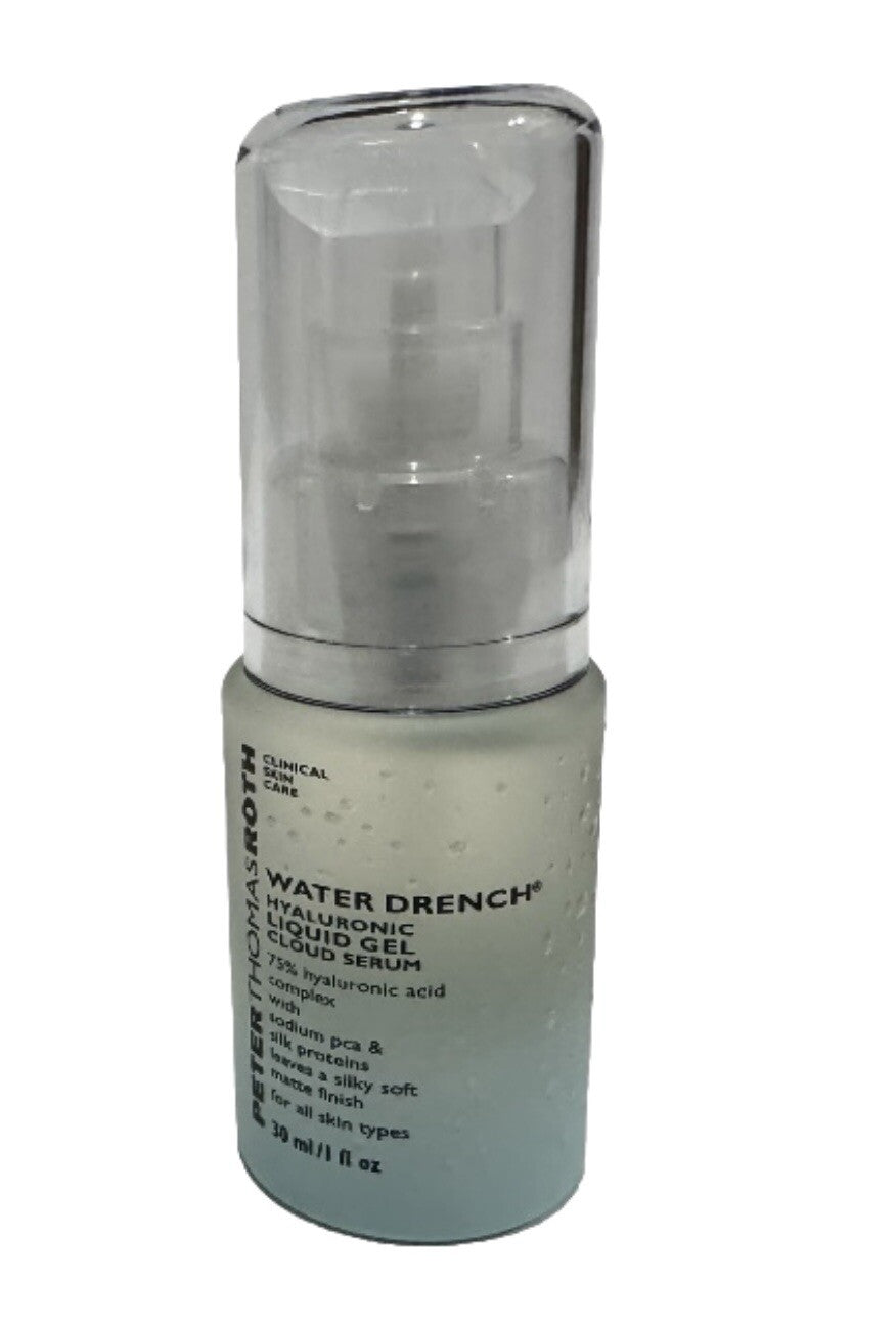 Peter Thomas Roth Water Drench Hyaluronic Liquid Gel Cloud Serum 1 oz 30ml NIB1
