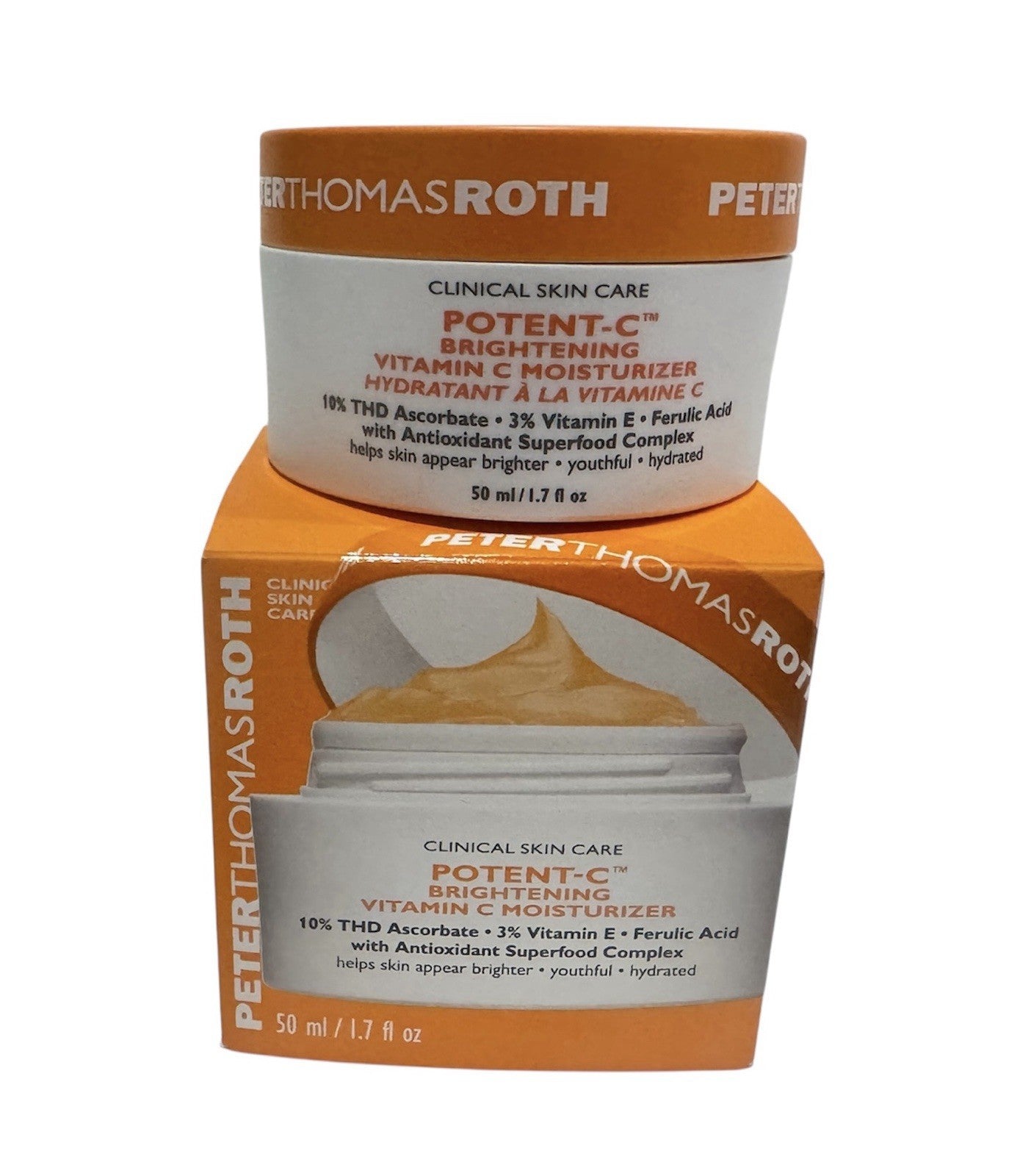 Peter Thomas Roth Potent-C Brightening Vitamin C Moisturizer 1.7 oz New In Box0