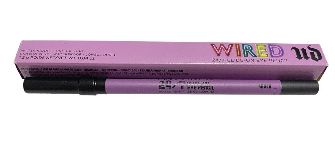 Urban Decay Wired 24/7 Glide-On Eye Pencil - 1.2g/ 0.04fl oz #Shock~ NIB2