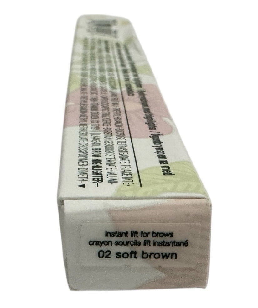 Clinique Instant Lift For Brows Pencil-02 Soft Brown .03oz/ .86g New In Box3