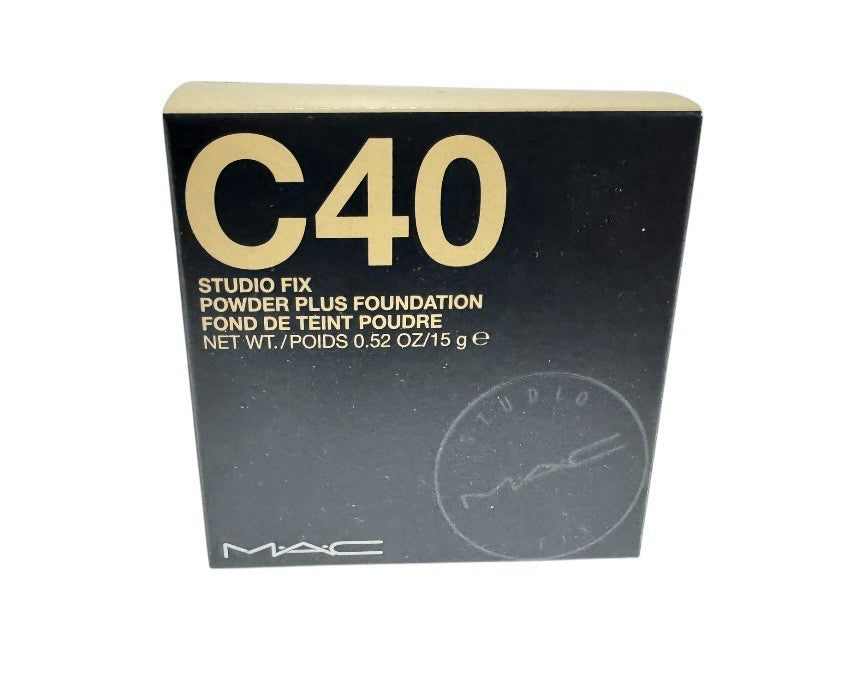 Studio Fix Powder Plus Foundation - C40 by MAC for Women - 0.52oz/15g NIB2