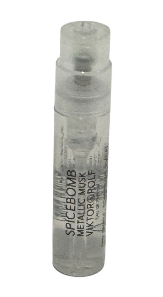 3  SPICE BOMB METALLIC MUSK by VIKTOR & ROLF EDP for Men Spray Sample 1.2 ml New2