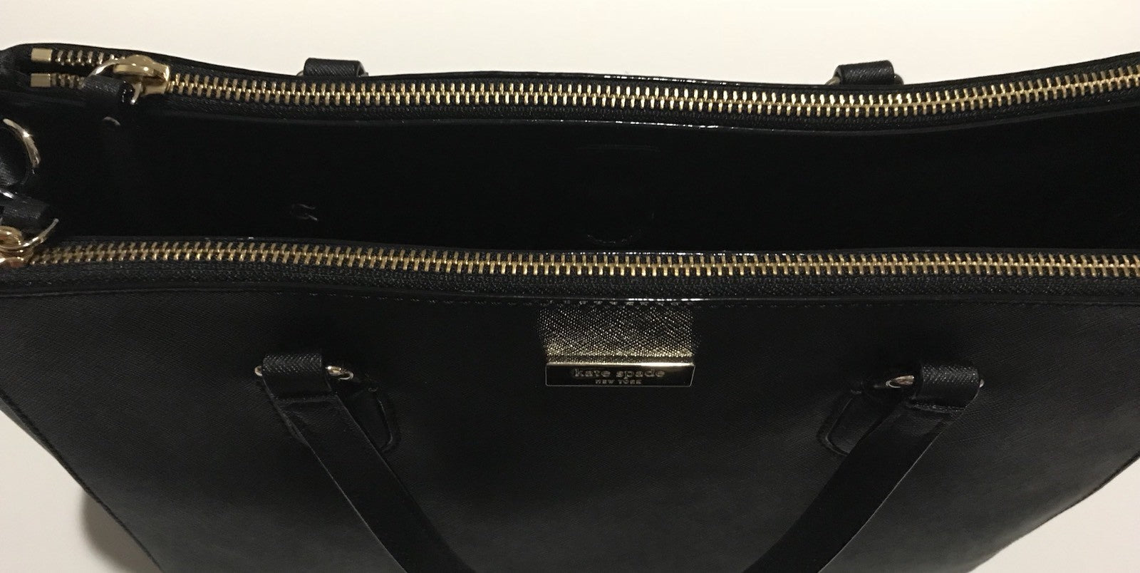 NWT Kate Spade Laurel Way Leighann Black Leather Satchel Bag WKRU40936