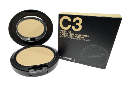 11X MAC Studio Fix Powder Plus Foundation Shade C3 Full Sz 15g ORIGINAL Formula.0