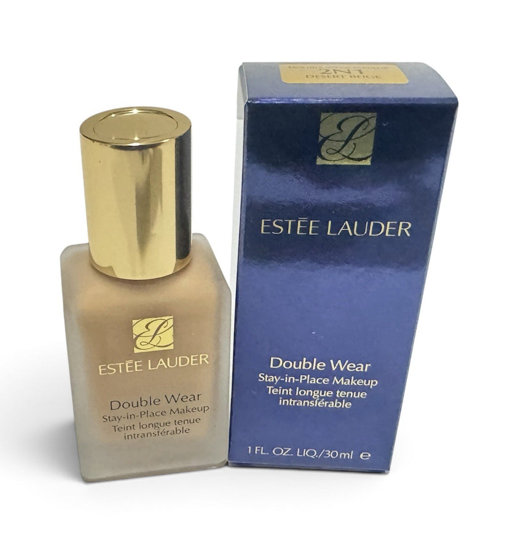 Estee Lauder Double Wear Stay-in-Place foundation 2N1 Desert Beige 1oz/30ml NIB0