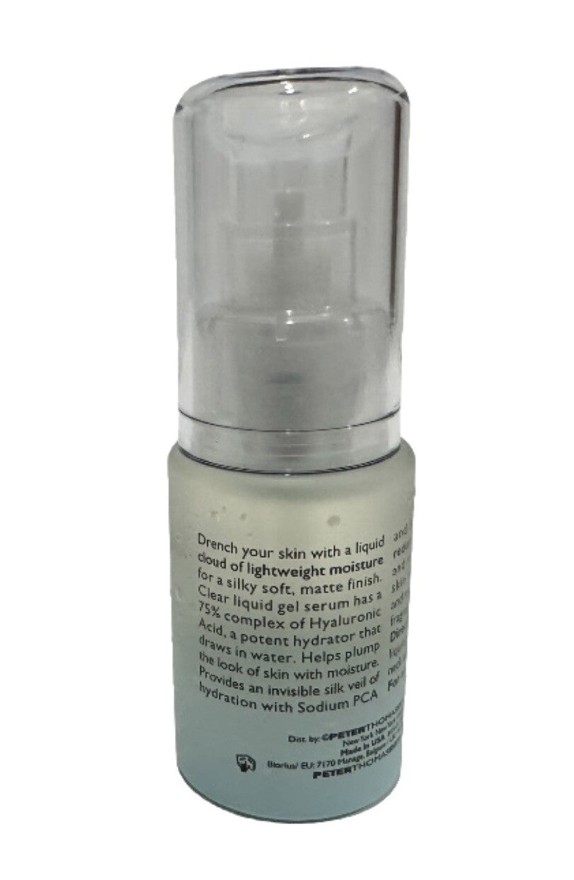 Peter Thomas Roth Water Drench Hyaluronic Liquid Gel Cloud Serum 1 oz 30ml NIB3