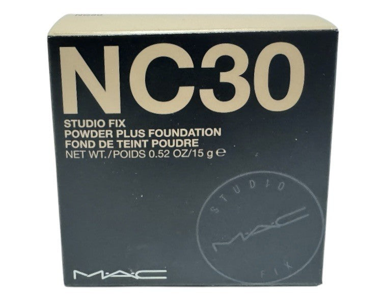 MAC Studio Fix Powder Plus Foundation NC30 Full Size 0.52 oz 15g New In Box2
