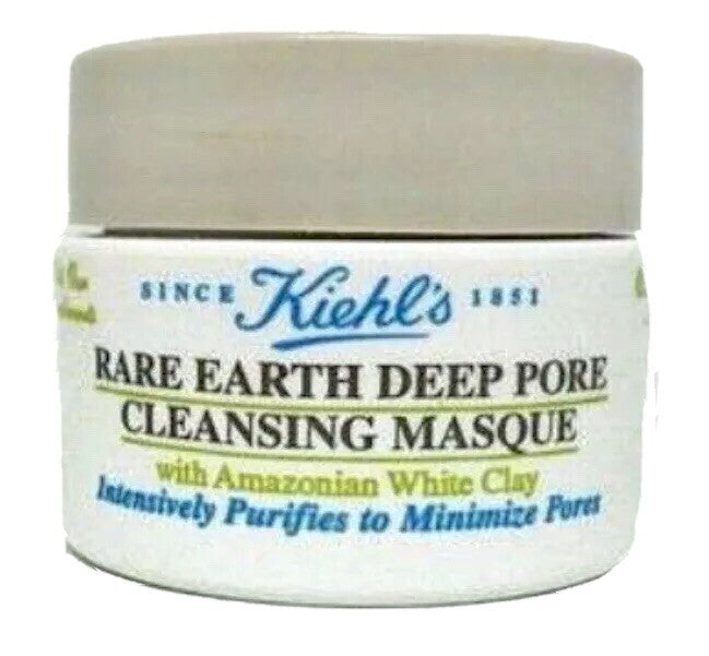 Kiehls Rare Earth Deep Pore Cleansing Mask 0.5oz./14ml.  New And Never Used0