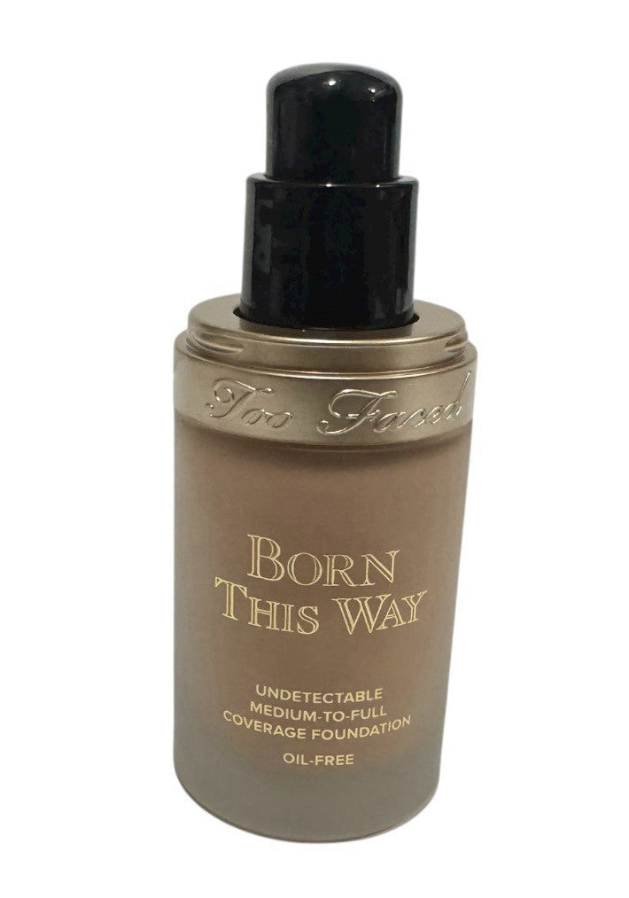 Too Faced Born This  Way Medium to Full Coverage Foundation Seashell 1oz NIB1