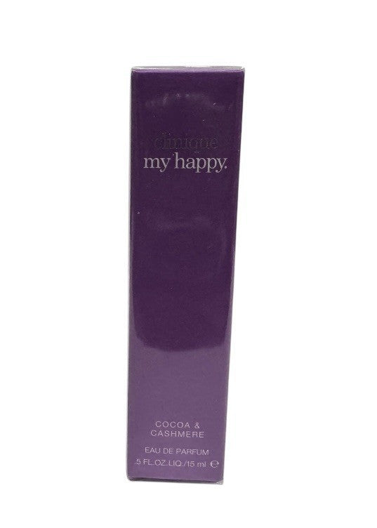 Clinique My Happy Cocoa & Cashmere EDP Perfume Spray 0.5oz/15ml Sealed New In Bx2