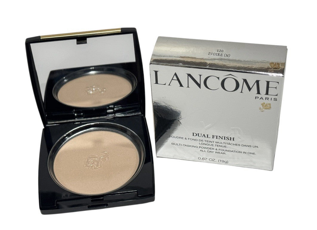 Lancome Dual Finish Ivoire (N) 120 Powder & Foundation In One Full Size NIB0