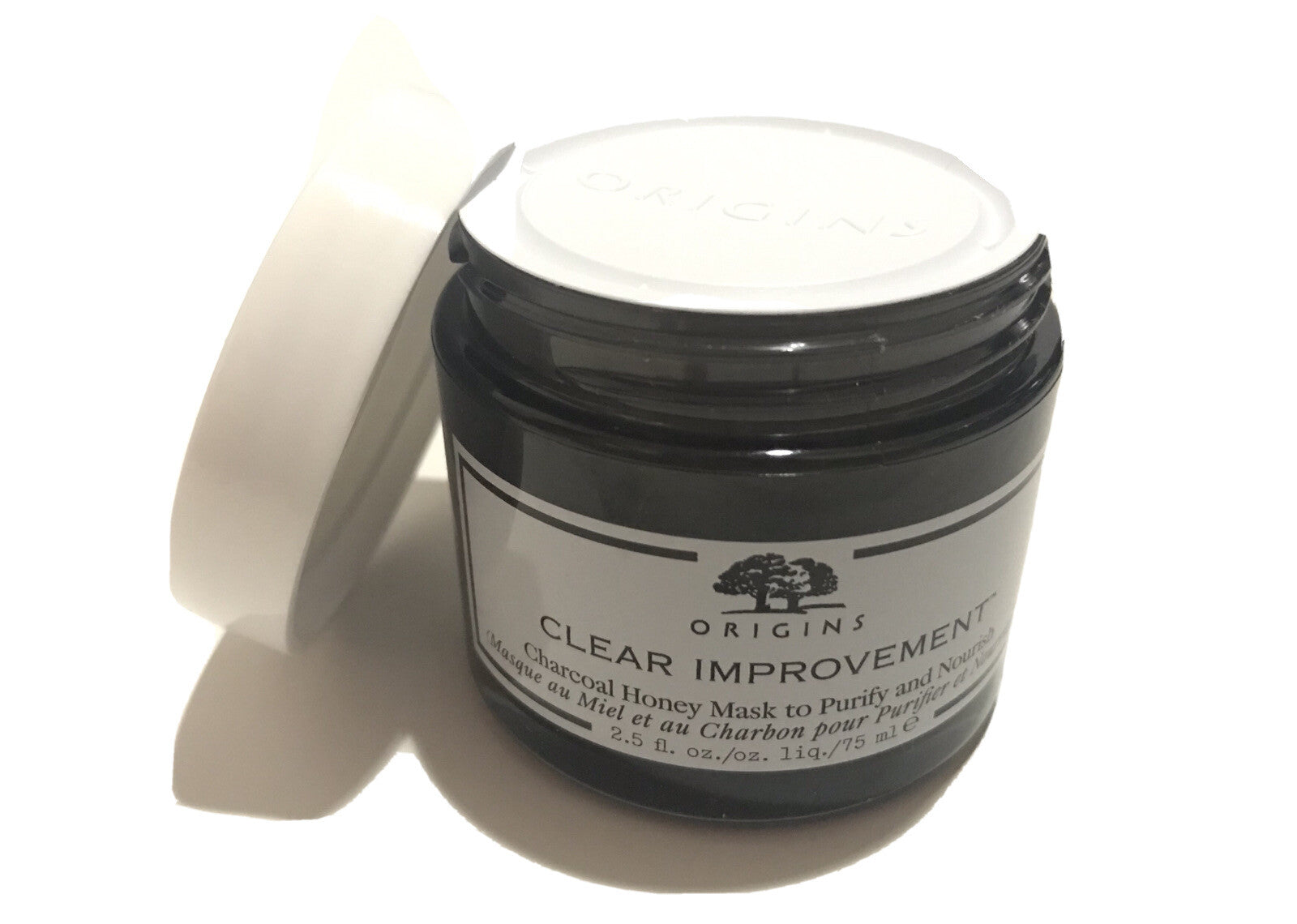 Origins Clear Improvement Charcoal Honey Mask To Purify & Nourish 2.5oz. NIB2