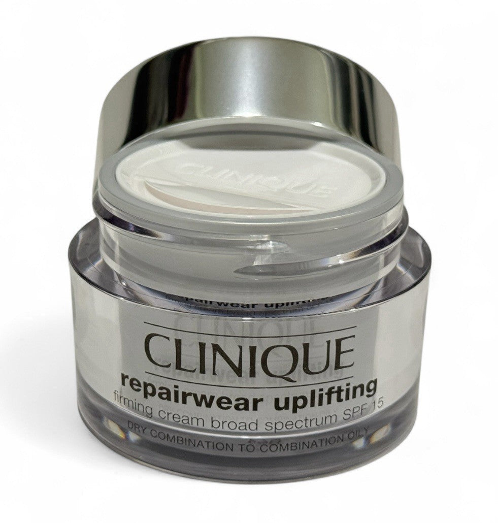 Clinique Repairwear Uplifting Firming Cream SPF 15 1.7oz Dry To Oily Comb. NIB5
