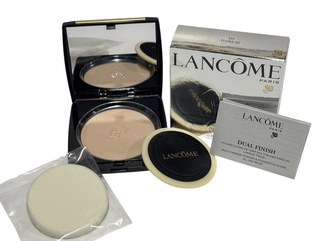 Lancome Dual Finish Ivoire (N) 120 Powder & Foundation In One Full Size NIB1