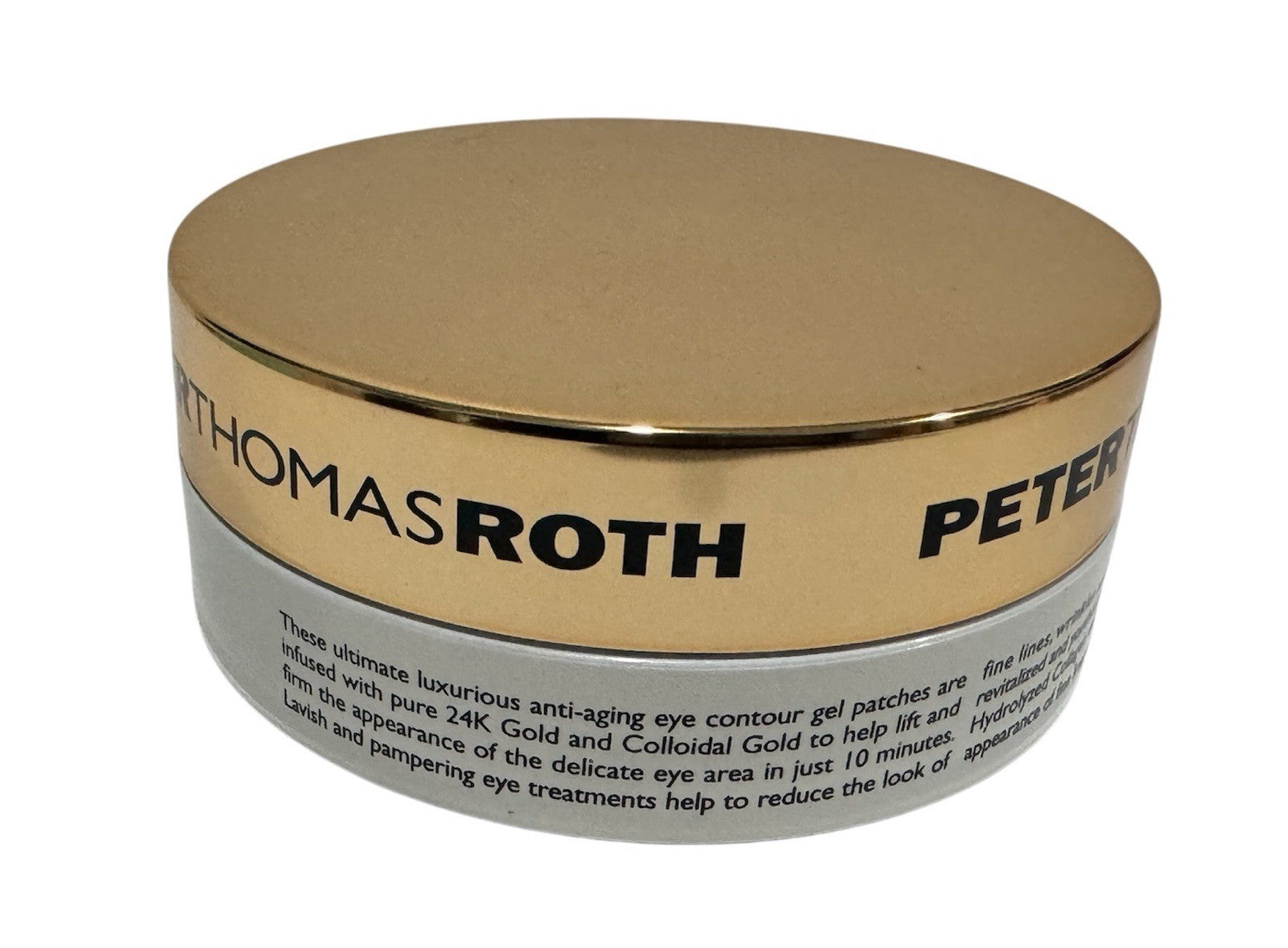 2 X Peter Thomas Roth 24K Gold Eye Patches Lift & Firm Anti-Aging 30ct Each New2