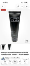 Clinique for Men Broad Spectrum SPF 21 Moisturizer  100ml / 3.4 oz ~ Sealed!0