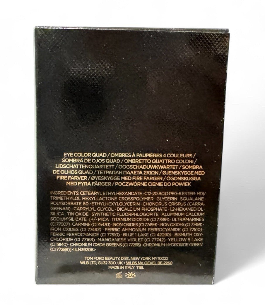 Tom Ford Eye Color Quad Eyeshadow Palette 04 Honeymoon Full Size 0.21oz/6g NIB4